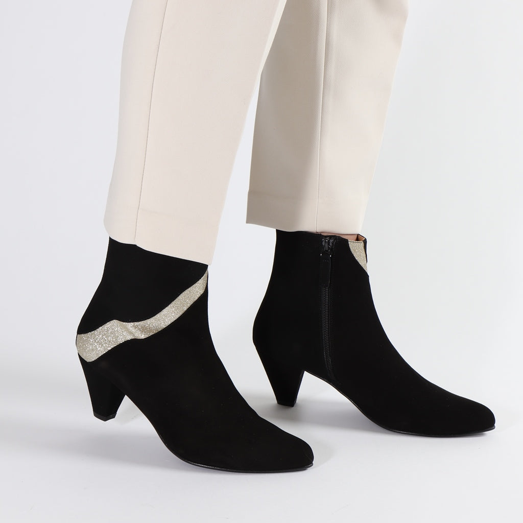 Andrea Suede Black - last few 39, 40 - Emma Go Shoes