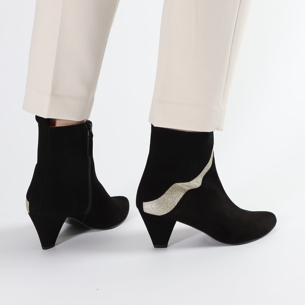 Andrea Suede Black - last few 39, 40 - Emma Go Shoes