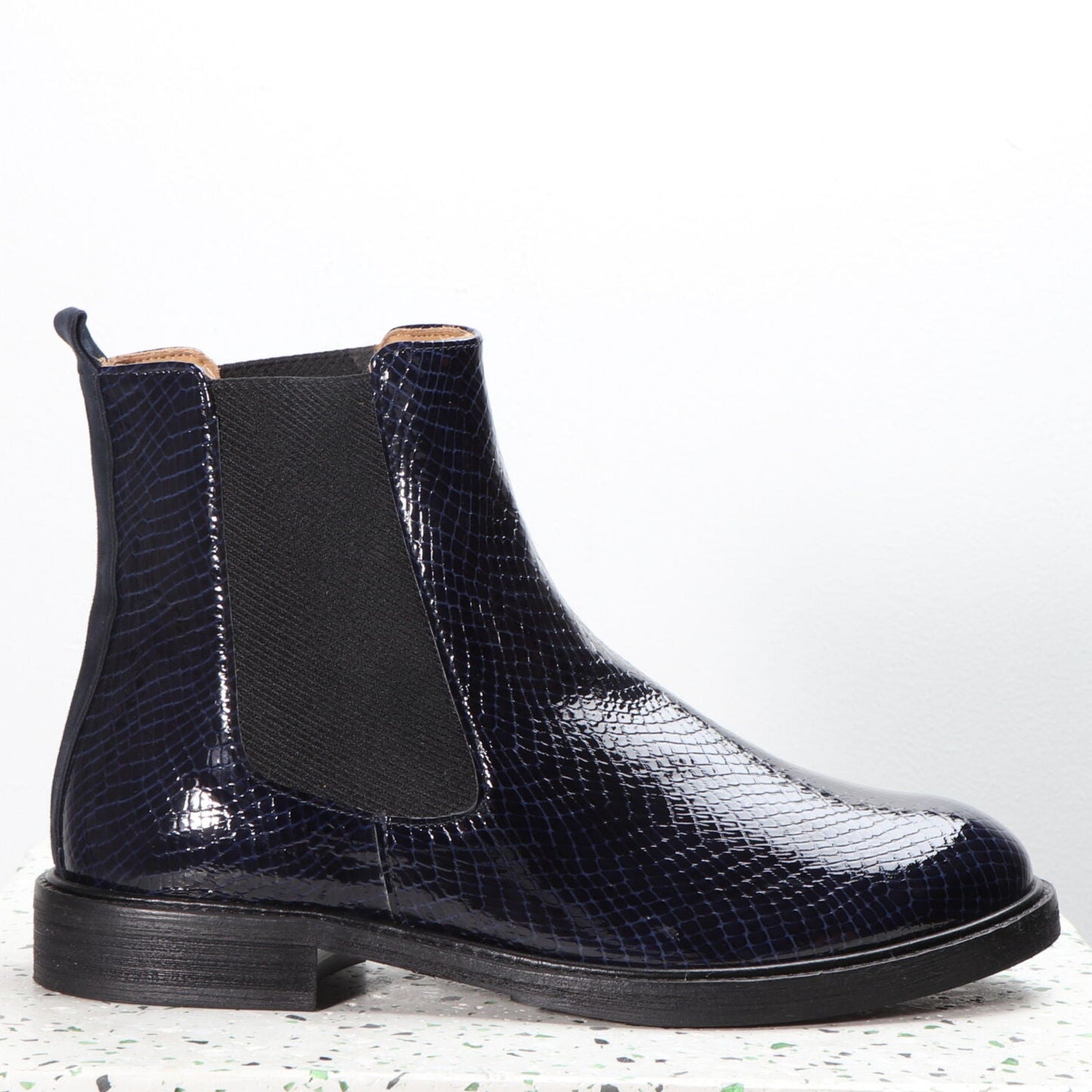 Annica Python Navy - Emma Go Shoes