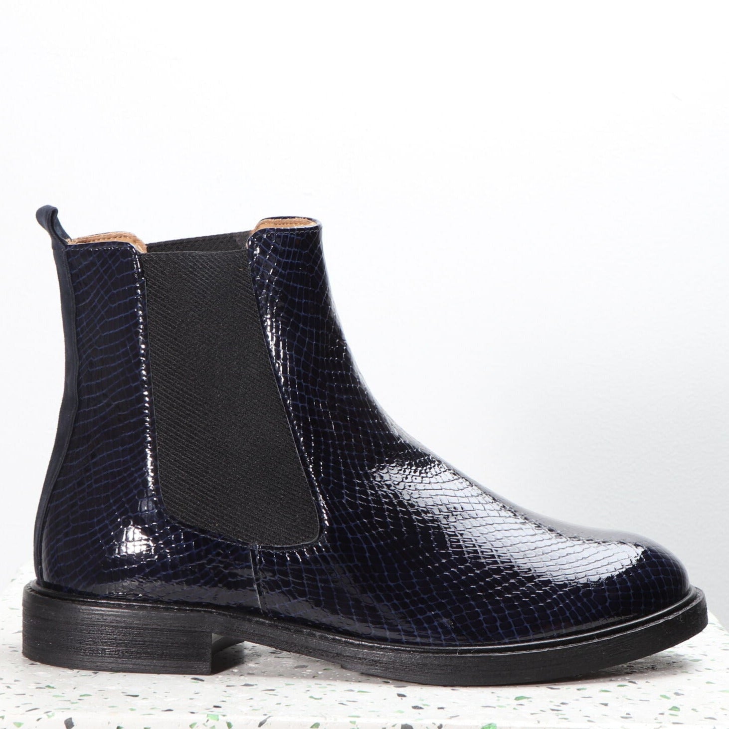 Annica Python Navy - Emma Go Shoes