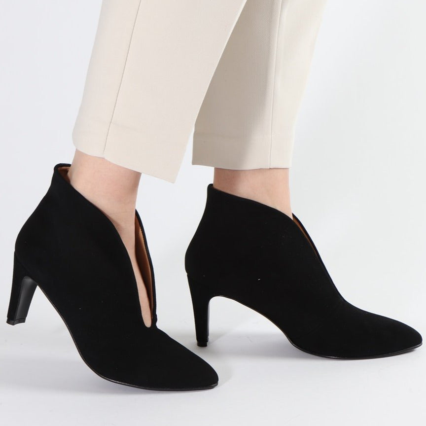 Aya Suede Black - Emma Go Shoes