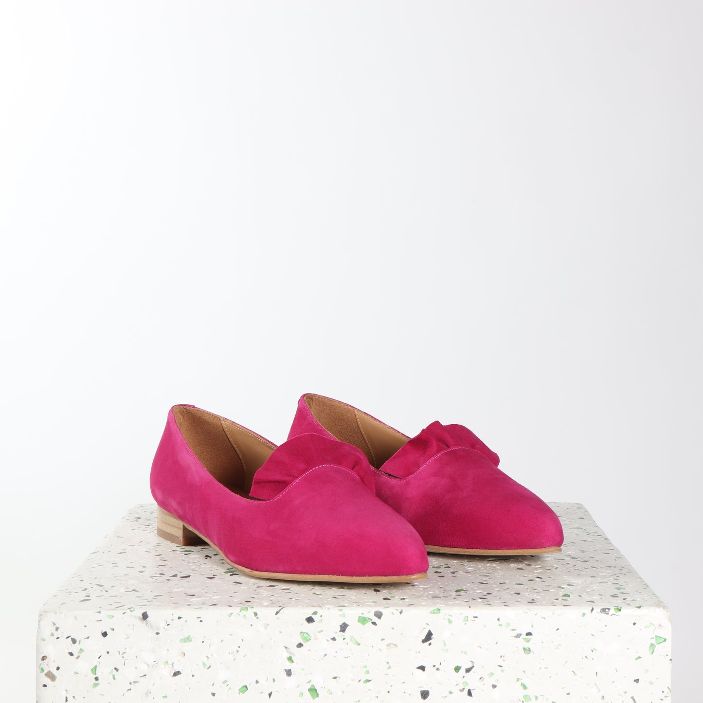 Belinda Suede Cherry