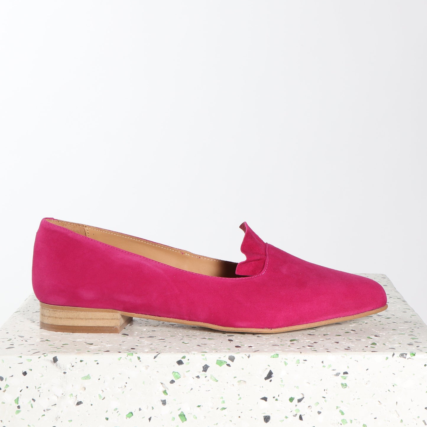 Belinda Suede Cherry