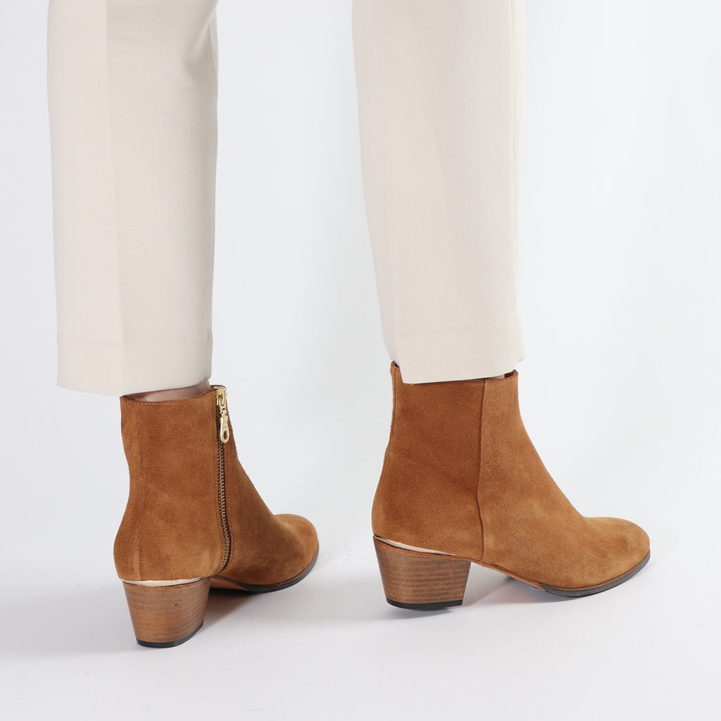 Carter Suede Cognac - Emma Go Shoes