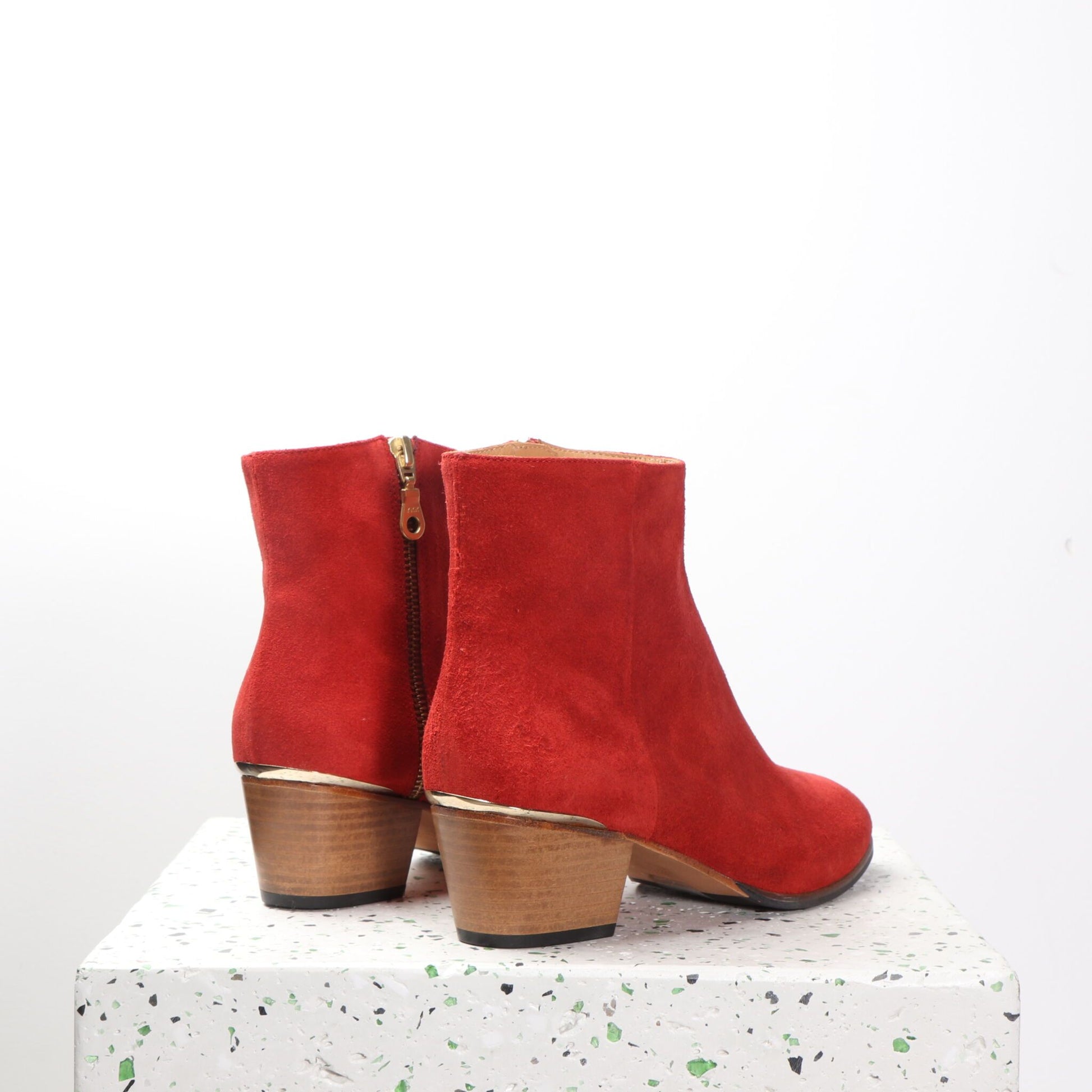 Carter Suede Red - Emma Go Shoes