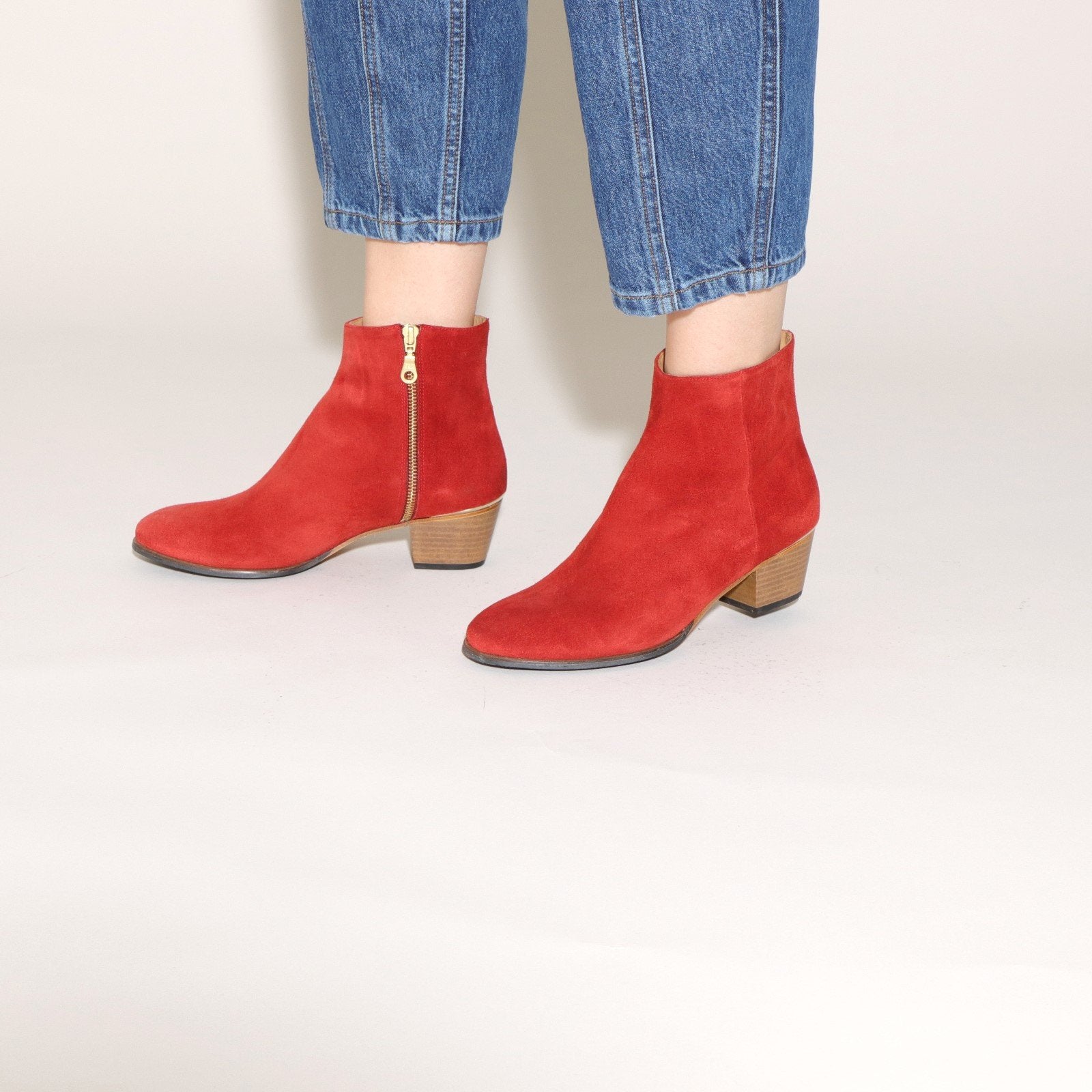 Carter Suede Red - Emma Go Shoes
