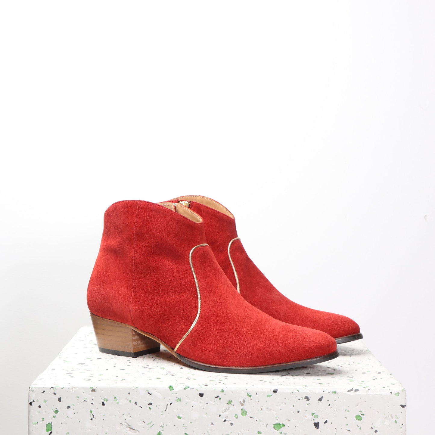 Dunn Suede Red - Emma Go Shoes