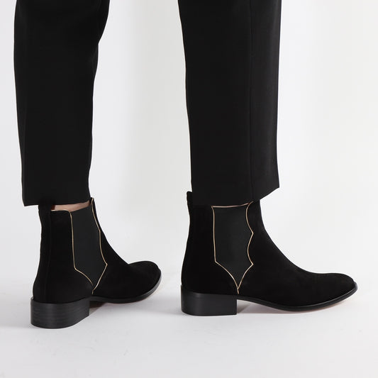 Freja Suede Black - Emma Go Shoes