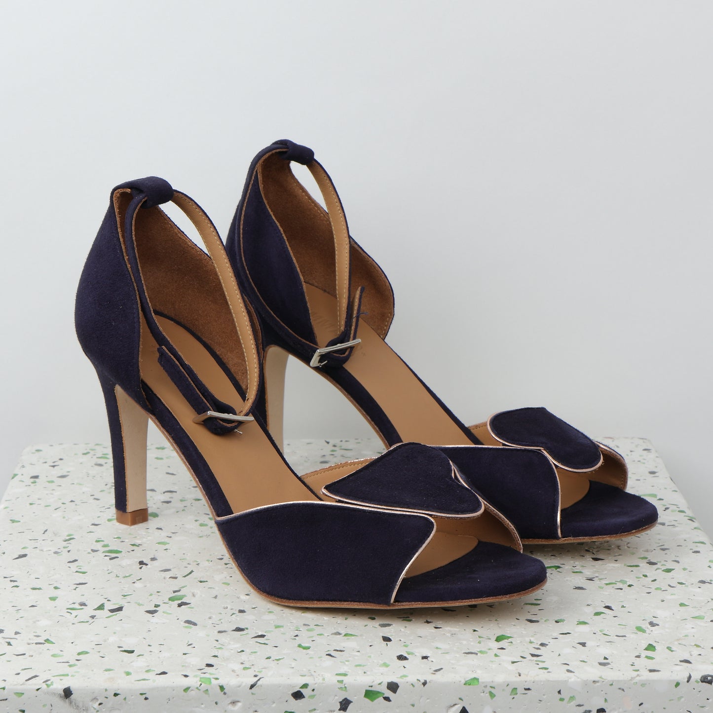 Gabby Suede Navy
