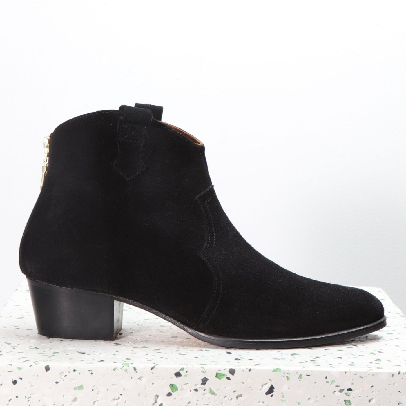 Harper Suede Black - Emma Go Shoes