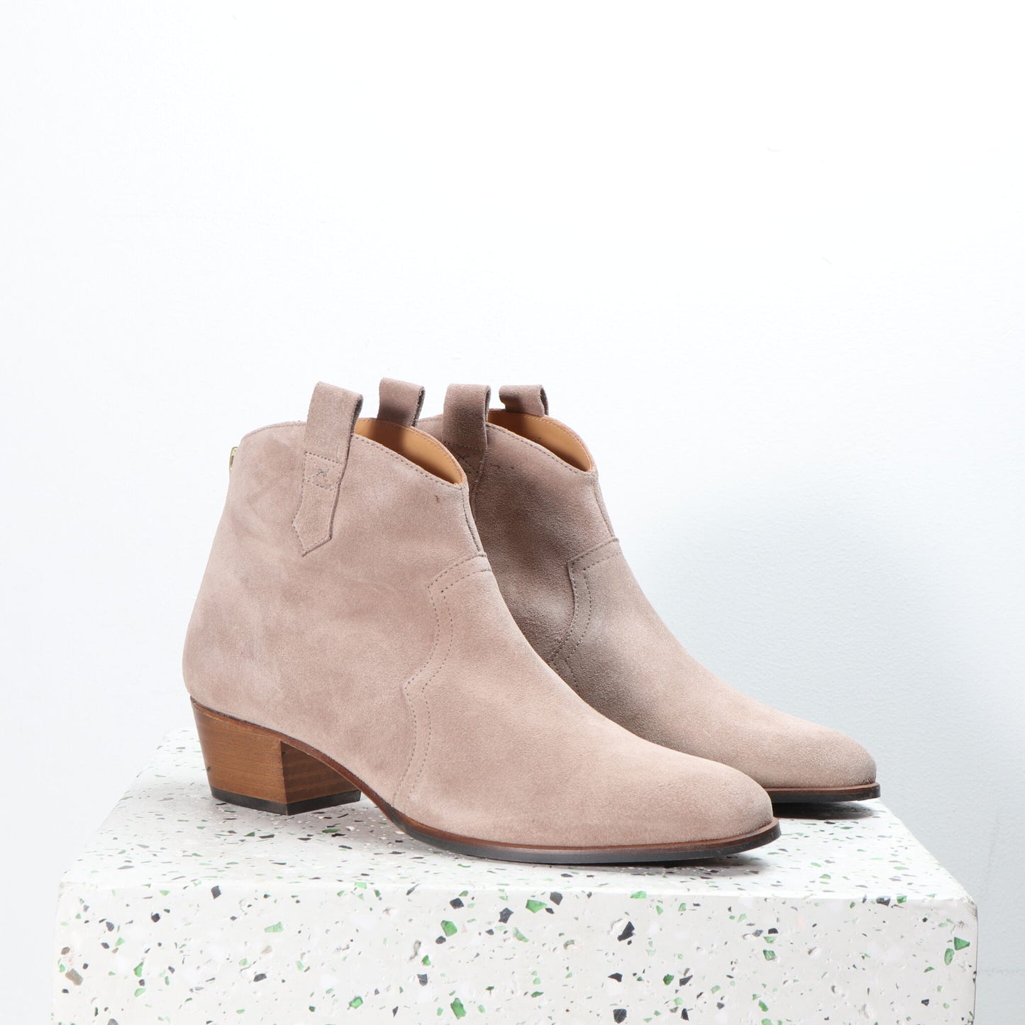 Harper Suede Sand - Emma Go Shoes