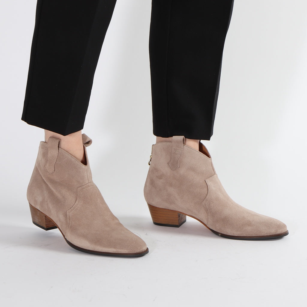 Harper Suede Sand - Emma Go Shoes