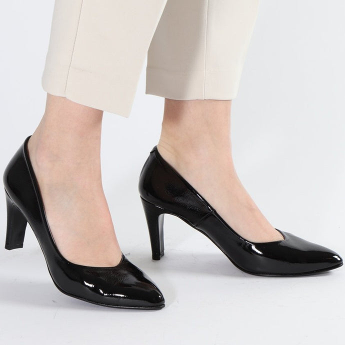 Ingrid Wrinkle Black - Emma Go Shoes