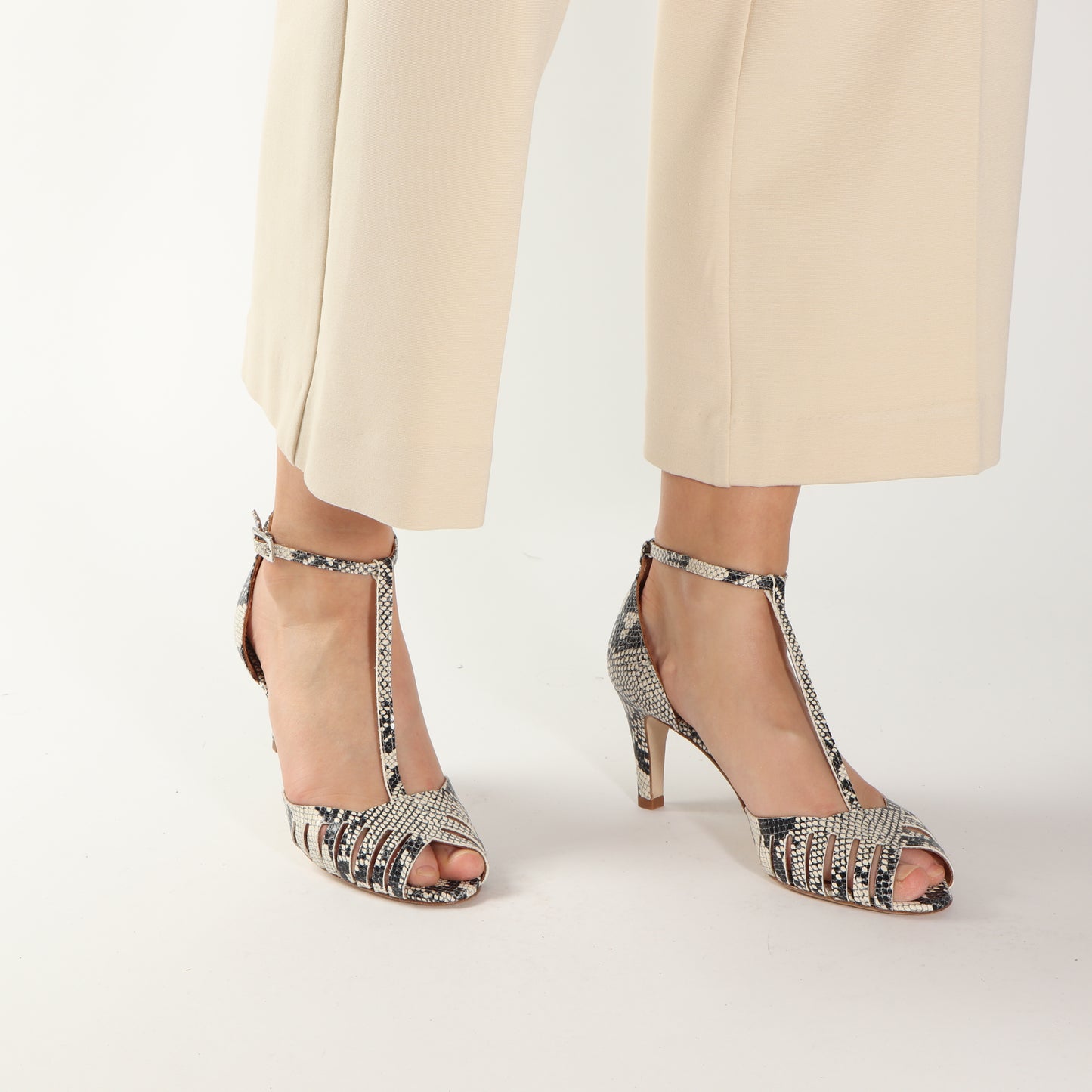 JOELLE Faux Snake - Emma Go Shoes