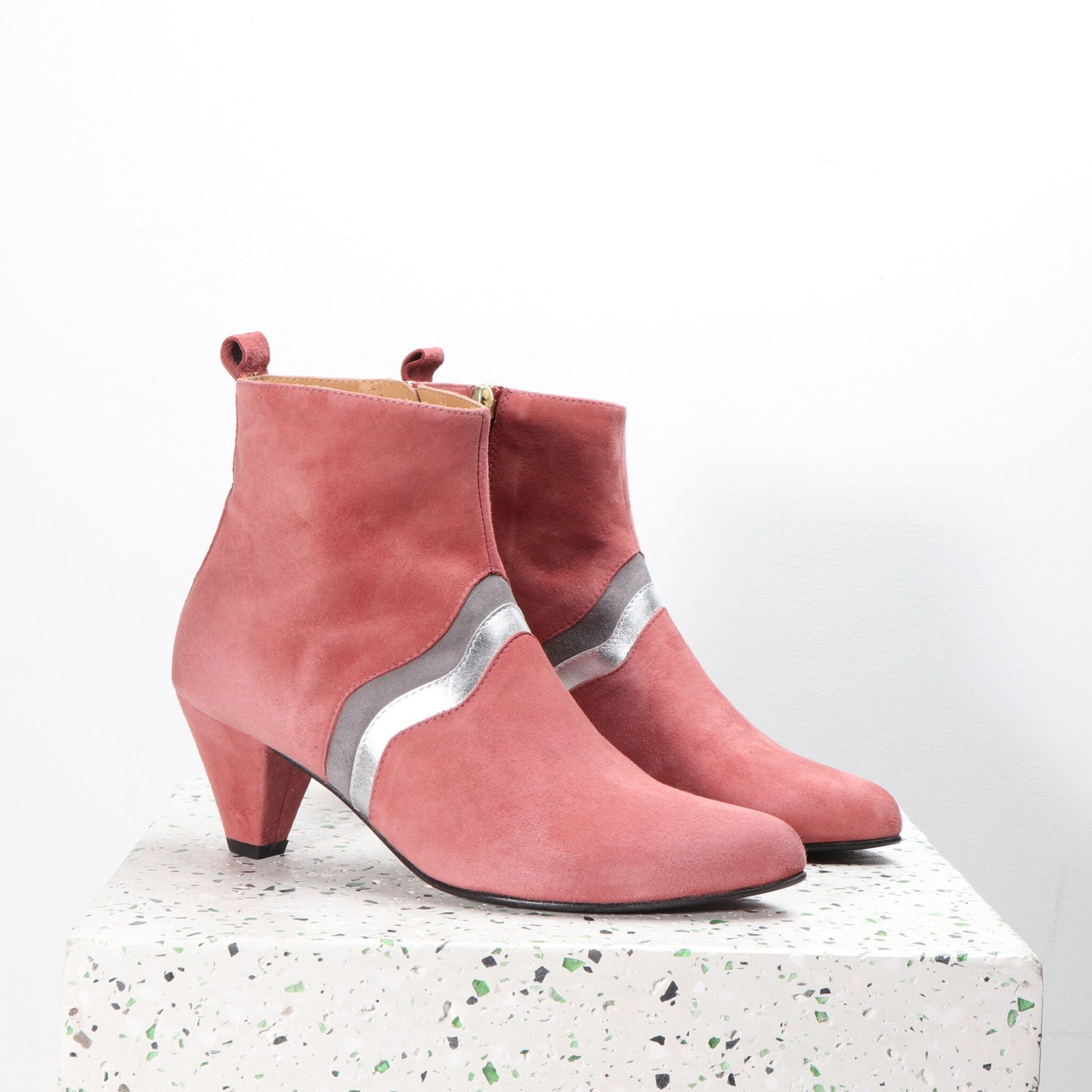 Karen Suede Rose, Saturn & Carbon - Emma Go Shoes
