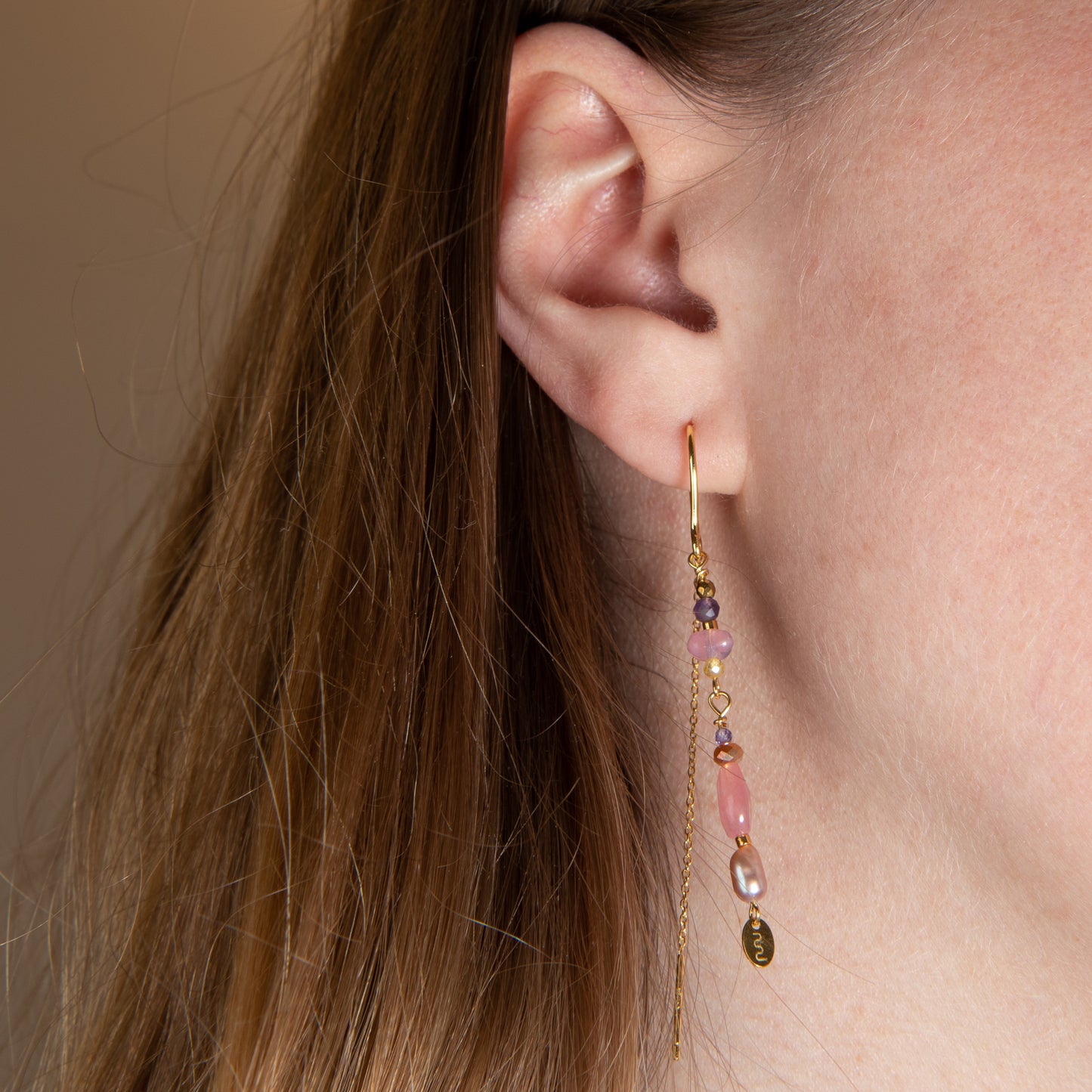 Kikki Pink Earring
