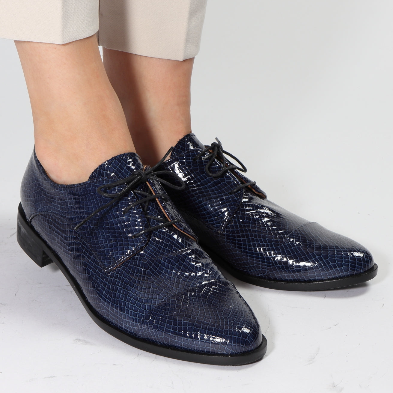 Sherlock Python Navy - Emma Go Shoes