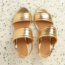Load image into Gallery viewer, AMELIA Nappa Gold - Emma Go Shoes
