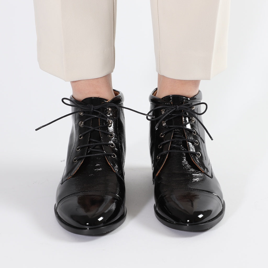 Ashley Wrinkle Black - Emma Go Shoes