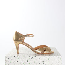 Load image into Gallery viewer, ASTRID Nappa Gold - last pair 37 - Emma Go Shoes
