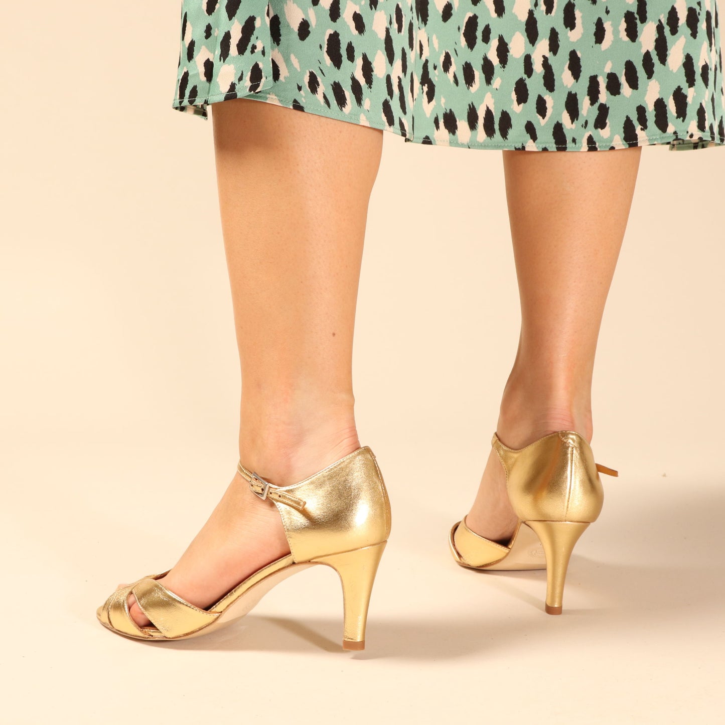 ASTRID Nappa Gold - last pair 37 - Emma Go Shoes