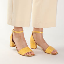 Load image into Gallery viewer, Becky Yellow &amp; Gold - last pair 40
