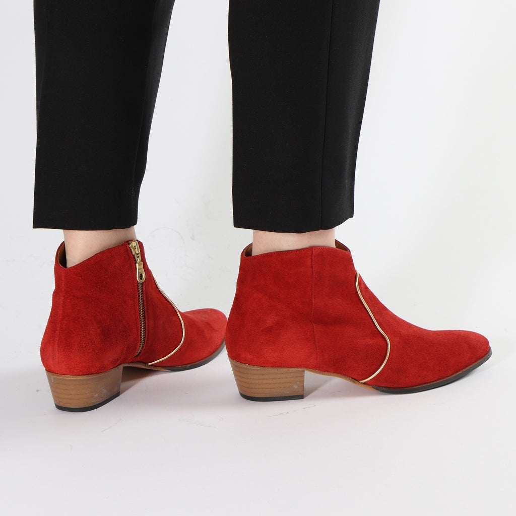 Dunn Suede Red - Emma Go Shoes