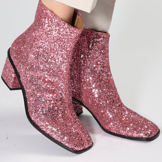 Frederikke Glitter Pink