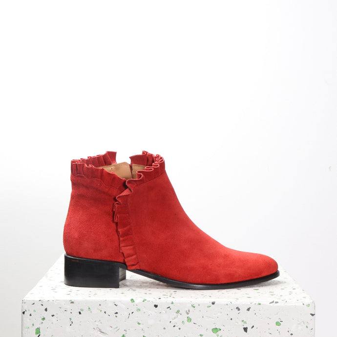Gloria Suede Red - Emma Go Shoes