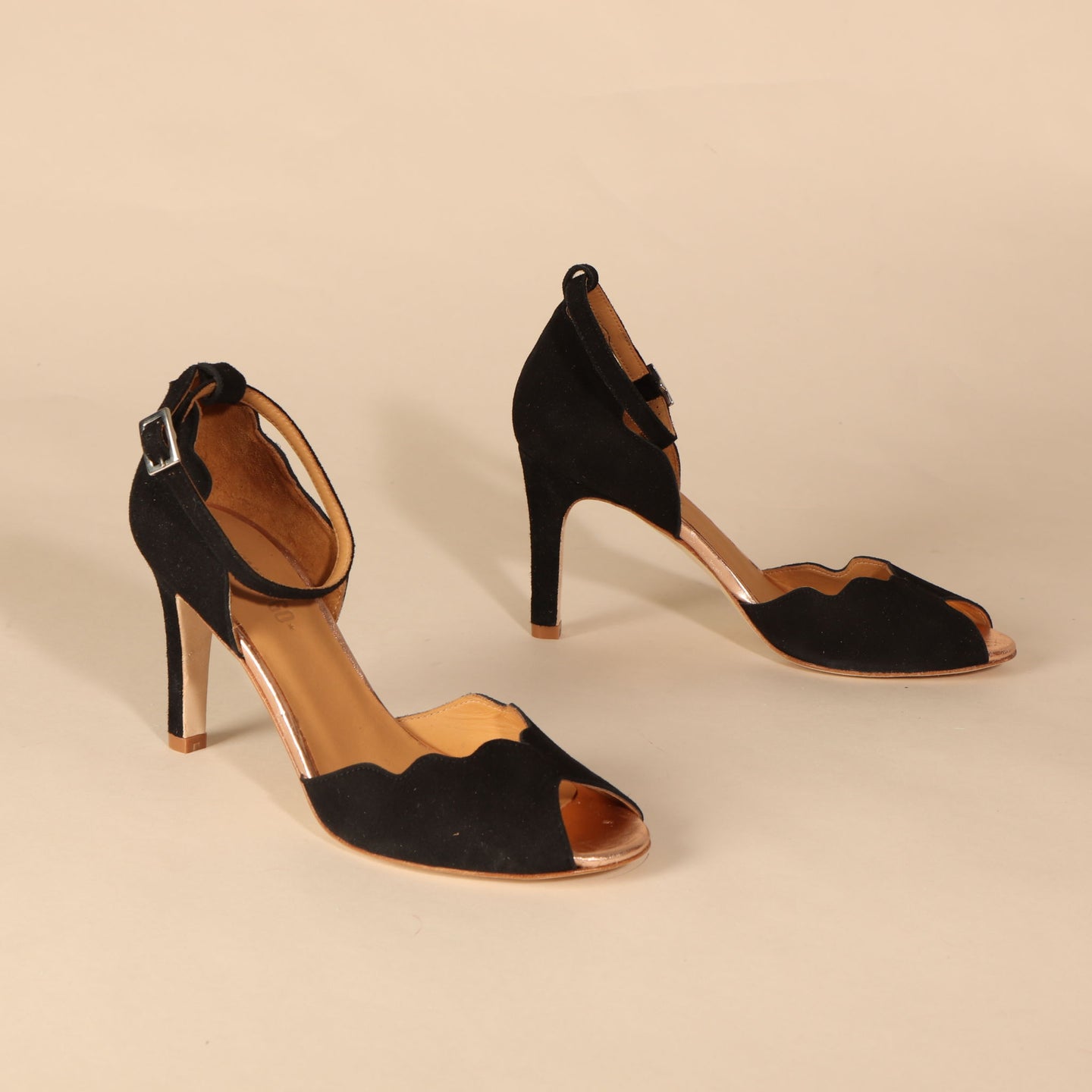 RIONA Suede Black - Last pair 35 - Emma Go Shoes