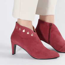 Load image into Gallery viewer, Iben Suede Old Rose - last few 39 &amp; 40 - Emma Go Shoes
