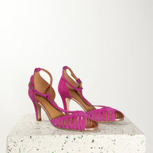 Load image into Gallery viewer, JOELLE Suede Fuchsia - last pairs - Emma Go Shoes
