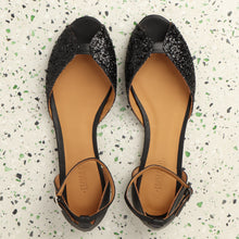 Load image into Gallery viewer, JULIETTE Glitter Black &amp; Calf Black - Emma Go Shoes

