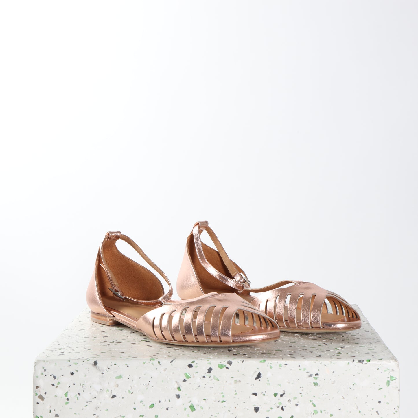 LILY Metal Rosegold - last pair 44 - Emma Go Shoes
