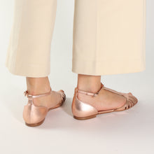 Load image into Gallery viewer, LILY Metal Rosegold - last pair 44 - Emma Go Shoes
