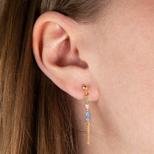 Load image into Gallery viewer, Lola Blue Earring
