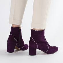 Load image into Gallery viewer, Maja Suede Purple and Rosegold - last pairs 40 - Emma Go Shoes
