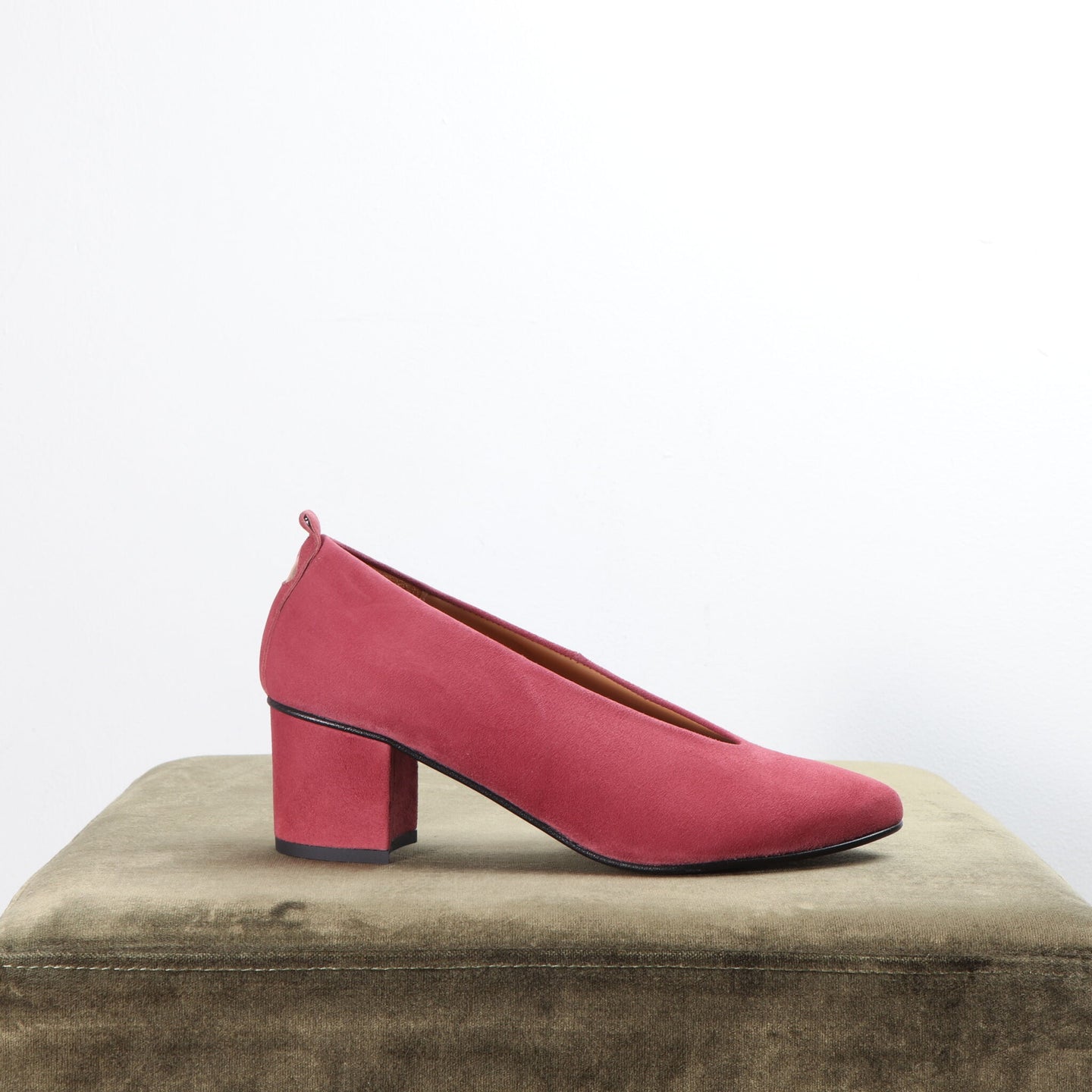 Mira Suede Old Rose and Rosegold - Emma Go Shoes