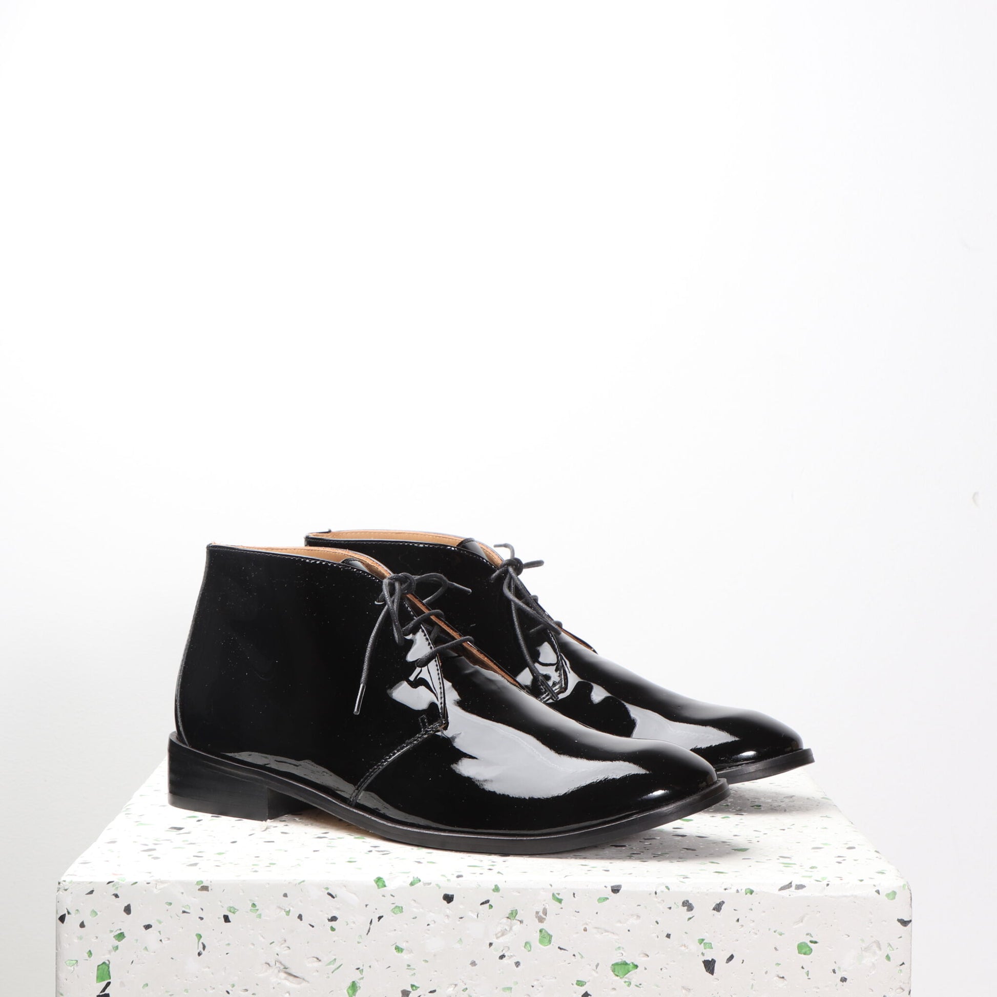 Parson Patent Black - last pairs 37, 38 & 41 - Emma Go Shoes