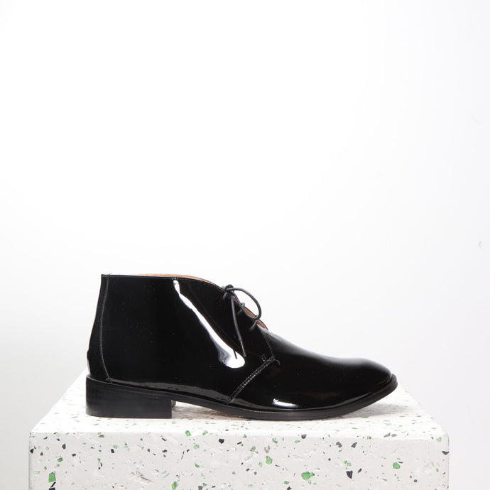 Parson Patent Black - last pairs 37, 38 & 41 - Emma Go Shoes
