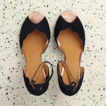 Load image into Gallery viewer, RIONA Suede Navy - Emma Go Shoes
