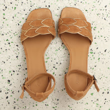 Load image into Gallery viewer, Zoe Suede Tan - last pairs 36, 37

